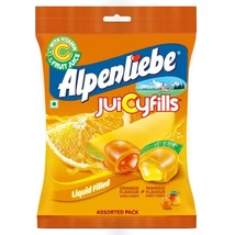 Alpenliebe Juicy fills Candy, Orange &amp; Mango Flavour, Assorted Toffee (9... - £22.98 GBP