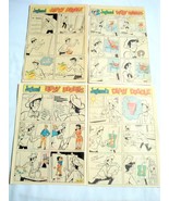 Four 1970&#39;s Jughead Dipsy Doodle Pages from Archie Comics - $13.69 CAD