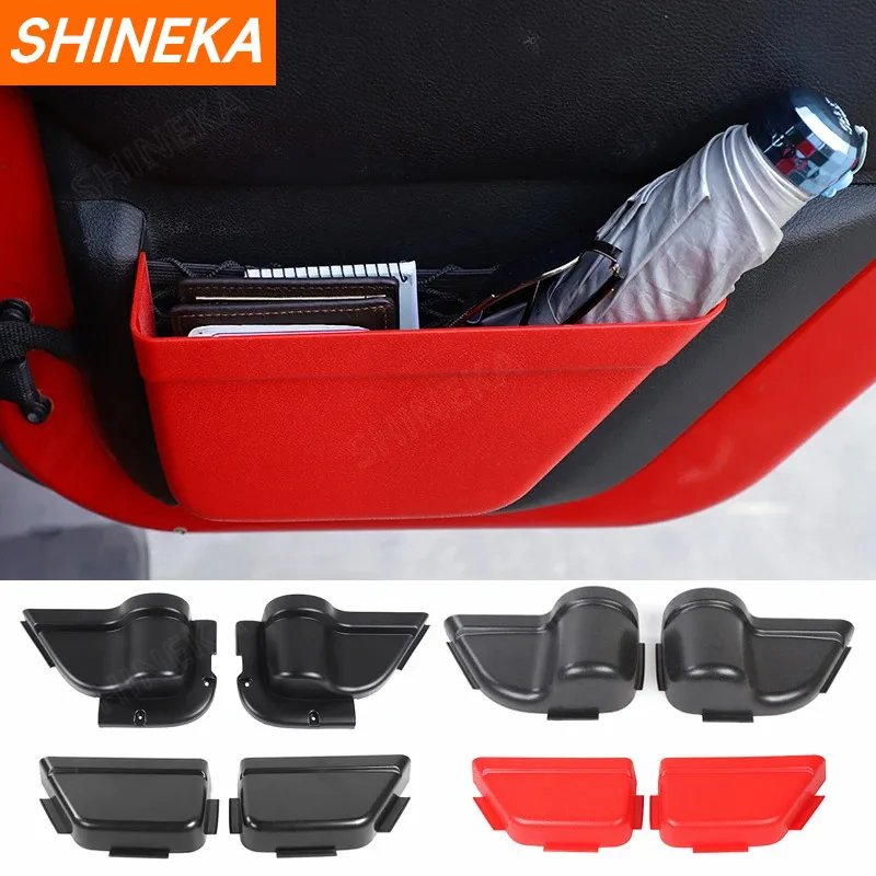 SHINEKA Stowing Tidying Car Front Rear Door Net Pocket Storage Box Organizer For - £34.71 GBP+