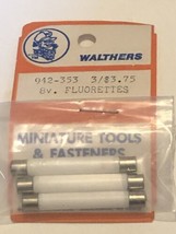Walthers 8v Fluorettes 942 353 Ho Scale Model Train Accessories Sealed New - £6.95 GBP