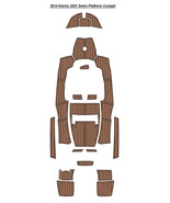2014 Karnic 2251 Swim Platform Cockpit Boat EVA Foam Faux Teak Deck Floo... - $1,199.00