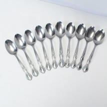 Wm Rogers Royal Manor Teaspoons 6 &quot; Stainless Lot of 12 - £15.65 GBP