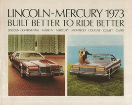 ORIGINAL Vintage 1973 Lincoln Mercury Full Line Sales Brochure Book - £23.21 GBP