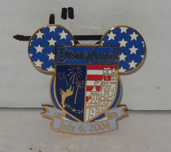 Disney Cast Exclusive Holiday Series July 4th 2004 WDW Pin Trading Disneyland - £18.92 GBP