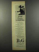 1955 Barton &amp; Guestier B&amp;G Wines Ad - A brief guide to French Wines - £14.78 GBP