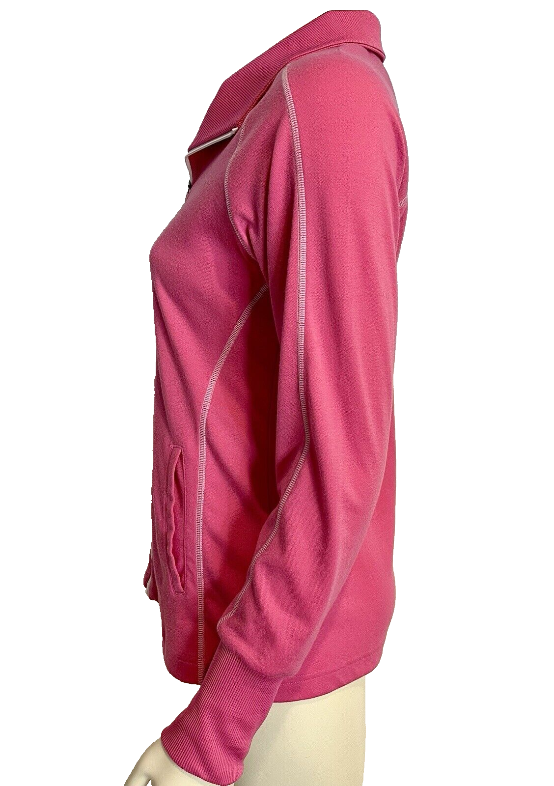 adidas Pink and White Zip Front Jacket Size and 22 similar items
