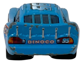 Disney Pixar Cars Diecast Lot of 4 Impala Hudson Hornet Dinoco 95 image 14