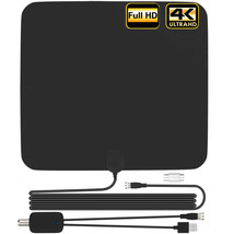 Amplified Hd Tv Antenna Free Channels 13Ft Cable Hdtv 4K Vhf/Uhf Fox 3700Miles - £25.42 GBP