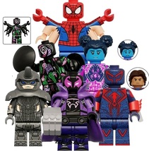 Lot #6 8 Pcs Spiderman Action Minifigures Sets Toys Children Gift - £24.96 GBP