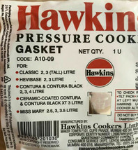 1 PIECE Hawkins Rubber Gasket Sealing Ring for Pressure Cooker A10-09 / BG1 F/S - £9.57 GBP