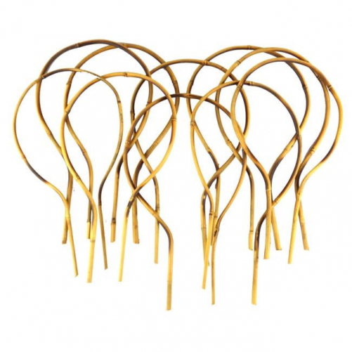Eastern Star 15 in. Bamboo Loop Stakes - Pack of 10 - $47.85