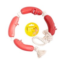 Petface Sausage On A Rope Dog Toy, Red  - €14,76 EUR