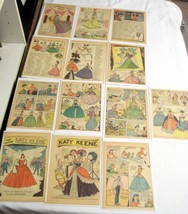 13 Katy Keene 1950&#39;s Gown Pin-Up and Comic Pages Bill Woggon GGA - £15.79 GBP