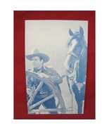 1940s Penny Arcade Card Gene Autry &amp; Champ Western Cowboy #33 - £15.56 GBP