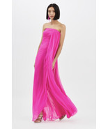 Oscar De La Renta Strapless Silk Gown Stunning Rare sz 12 $4900 - £1,510.16 GBP