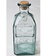 Exquisite Decorative Jackson Whiskey Scotch Bottle Eco-Green Glass - $27.73