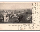 Birds Eye View Looking North Amherst Massachusetts MA 1908 UDB Postcard U7 - $6.88