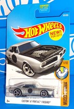 Hot Wheels New For 2017 Muscle Mania #335 Custom &#39;67 Pontiac Firebird ZAMAC - $5.94