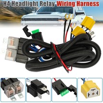 H4 Relay Harness H6054 7x6 5x7 Headlight Wiring Harness for Toyota Tacoma Pickup - £22.74 GBP