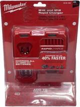 NEW GENUINE RAPID Milwaukee 48-59-1808 Charger M12, M18 18 Volt 12 Volt,... - $27.35