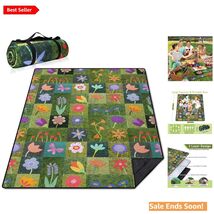 Versatile Waterproof and Sandproof Picnic Blanket 80"x60" – Easy Clean a... - $43.51