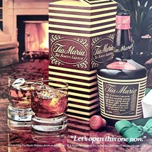 Tia Maria Coffee Liqueur Holiday 1979 Advertisement Distillery Alcohol D... - $29.99