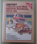 Chilton&#39;s Truck and Van Repair Manual 1979-86 - Complete US, Canadian &amp; ... - $9.52 CAD