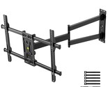 Corner Tv Wall Mount Long Arm Tv Mount Bracket For 32&quot;-75&quot; Tvs-Easy To I... - £106.69 GBP