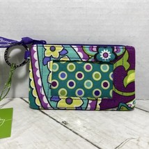 Vera Bradley  Zip ID Case Heather Purple Multicolored - £19.15 GBP