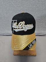 Las Vegas Gold And Black Adjustable Hat Cap NWT NEW (T1) - £4.74 GBP