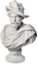Sir Francis Drake Drago English explorer Bust Sculpture Replica Reproduc... - $137.61