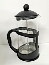 French Press Glass Coffee Maker Filter Heat Resistant Percolator Cup  - £10.19 GBP
