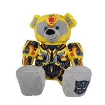 Build A Bear Transformers Bumblebee Yellow 18&quot; Changes to Autobot Movable Arms - £9.43 GBP