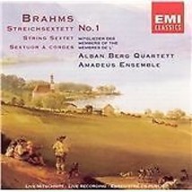 Alban Berg Quartet : Brhams: String Sextet No.1 CD Pre-Owned - £12.03 GBP