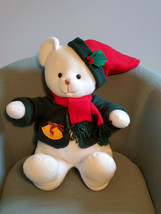 Commonwealth Toy &amp; Novelty Co. 24&quot; High Christmas Teddy Bear - £7.72 GBP