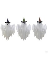 Ghost Prop Hanging 3-Pack 28&quot; Witch Hat Spirit Scary Spooky Halloween SS... - £39.17 GBP