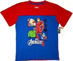 Marvel Avengers Youth Raglan Graphic T-Shirt (Size: X-Large/18-20) - £8.21 GBP