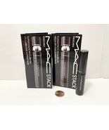 2 Mac Stack Mascara Super stack Mega Brush Black 0.07 oz / 2.1ml travel ... - £9.76 GBP