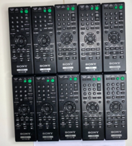 10 Pack Lot Sony RMT-D187A Dvd Player Remote For DVP-SR101P SR101B SR200P SR500H - $39.85