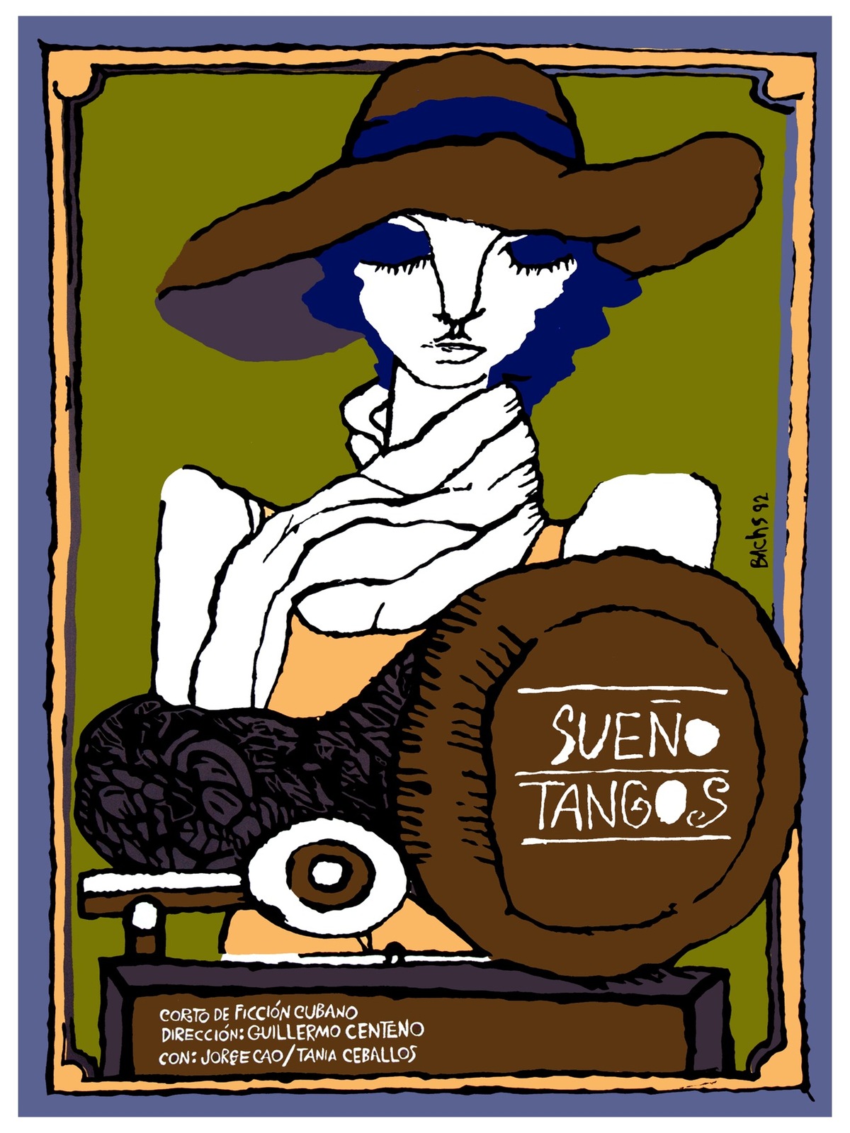SueåÔÌø_o Tangos Argentinean movie Decor Poster.Graphic Art Interior design 3169