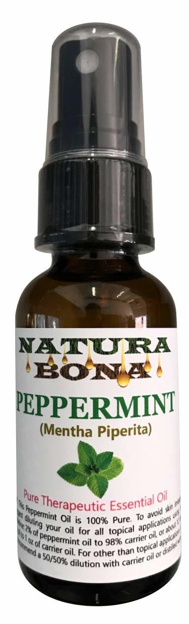 Natura Bona Peppermint Essential Oil Spray - 100% Pure All Natural Therapeutic G - $9.99 - $31.99