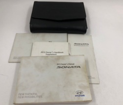 2013 Hyundai Sonata Owners Manual Handbook Set with Case OEM H03B01023 - £14.11 GBP