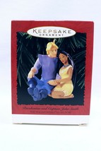 VINTAGE 1995 Hallmark Keepsake Christmas Ornament Pocahontas + John Smith - £19.46 GBP