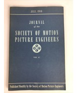 SMPE Journal Of The Society Of Motion Picture Engineers July 1946 VOL 47... - £10.35 GBP