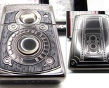 Twin-Lens Reflex Camera Black Wood Inlay Epoxy Zippo 2015 MIB Rare - $149.00