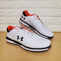 Under Armour Mens Size 10.5 UA Charged Medal RST Golf Shoes White 302538... - £94.37 GBP