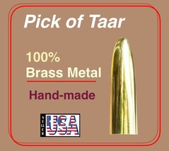 Mezrab taar, Brass metal, pick taar, mezrab tar,  مضراب تار,مضراب برنجی - $13.88