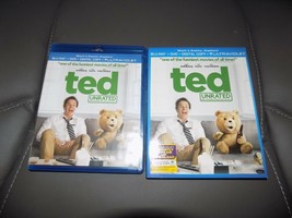 Ted (Blu-ray Disc, 2012, 2-Disc Set, Unrated Includes Digital Copy UltraViolet) - £14.33 GBP