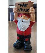 Louisville Cardinals Slogan Sign Mini Gnome 7.5&quot; &quot;The Ville&quot; - $34.26 CAD