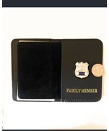 Police Officer  Family Member  Blue Line MINI  Pin  ID   ,  Wallet - £17.91 GBP